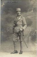T2/T3 1915 Osztrák-magyar Katonatiszt / WWI Austro-Hungarian K.u.K. Soldier. Photo (EK) - Non Classificati