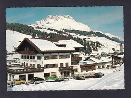 CPSM Lech Am Arlberg Gasthot Omesberg ( Voitures Werbeverlag Hagen) - Lech