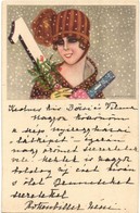 * T1/T2 Italian New Year Greeting Art Postcard. Anna & Gasparini 535-2. S: Nanni - Unclassified