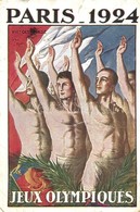 * T4 1924 Paris, Jeux Olympiques. VIIIe Olympiade / 1924 Summer Olympics Advertisement Postcard S: Jean Droit (r) - Ohne Zuordnung