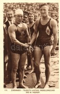 ** T2/T3 1928 Amsterdam, Olympische Spelen. Zwemmen. Tsuruta (Japan) Wereldrecord 200 . Heeren / 1928 Summer Olympics, Y - Unclassified
