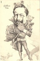 ** T1 Guillaume Poete / Wilhelm II, Political Propaganda Satire, Caricature S: Orens Denizard - Non Classificati