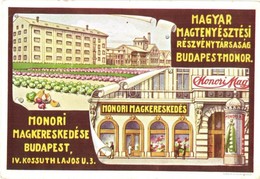 ** T2/T3 Monori Mag Reklámlap A Budapesti Kereskedéssel. Magyar Magtenyésztési Rt. Budapest-Monor / Hungarian Seed Cultu - Unclassified