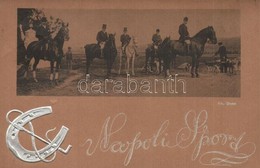 * T2 Napoli Sport. Fot. Crocco / Italian Equestrian Sports, Silver Emb. Horseshoe - Ohne Zuordnung