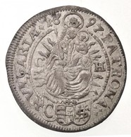 1697C-H 3kr Ag 'I. Lipót' Pozsony (1,75g) T:1- / 
Hungary 1697C-H 3 Kreuzer Ag 'Leopold I' Bratislava (1,75g) C:AU
Huszá - Unclassified