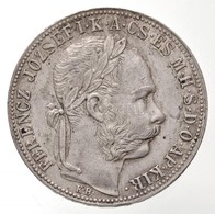 1886KB 1Ft Ag 'Ferenc József / Barokk Címer' T:1-,2 Ph. 
/ Hungary 1886KB 1 Forint Ag 'Franz Joseph' C:AU,XF Edge Error
 - Zonder Classificatie