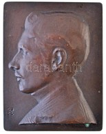 Szentgyörgyi István (1881-1939) DN Férfi Portré Br Plakett (241g/88x112mm) T:1- / Hungary ND Man's Portrait Br Relief. S - Non Classificati