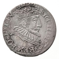 Lengyel Királyság / Riga 1593. 3Gr Ag 'III. Zsigmond' (2,18g) T:2 / 
Poland / Riga 1593. 3 Grossus Ag 'Sigismund III' (2 - Unclassified