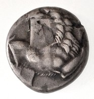 Tauriké / Kherszonészosz Kr. E. ~480-350. Hemidrachma Ag (2,36g) T:2 Ph. / 
Taurica / Chersonesos ~480-350. BC Hemidrach - Non Classificati