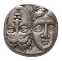 Thrákia / Isztrosz Kr. E. IV. Század Ag Drachma (5,16g) T:1-,2 / 
Thrace / Istros 4th Century BC Ag Drachm 'ISTRIH - A'  - Non Classificati
