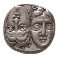 Thrákia / Isztrosz Kr. E. IV. Század Ag Drachma (5,16g) T:1-,2 / 
Thrace / Istros 4th Century BC Ag Drachm 'ISTRIH - A'  - Unclassified