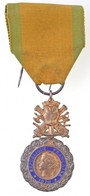 Franciaország / Harmadik Köztársaság 1870-1940. 'Médaille Militaire (Hadiérem)' Jelzetlen, Zománcozott, Aranyozott Ag Ki - Altri & Non Classificati