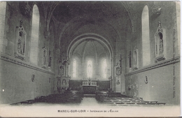 Delcampe - 72 - Mareil-sur-Loir (Sarthe) - Intérieur De L'église - Mayet