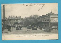 CPA 15 - La Gare Des Batignolles Rue Cardinet PARIS XVIIème - Altri & Non Classificati