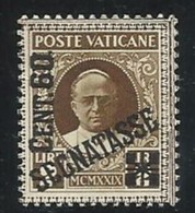 1931 Vaticano Vatican SEGNATASSE  POSTAGE DUE 60c Su 2L Bruno MNH** - Segnatasse