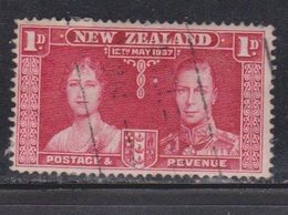 NEW ZEALAND Scott # 223 Used - KGVI Coronation Issue - Usados