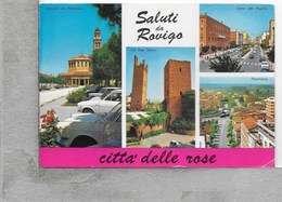 CARTOLINA VG ITALIA - Saluti Da ROVIGO - Vedutine Multivue - 10 X 15 - ANN. 1973 - Rovigo