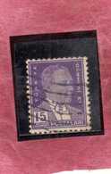 TURCHIA TURKÍA TURKEY 1931 1942 Mustafa Kemal Pasha (Kemal Ataturk) 15k USATO USED OBLITERE' - Used Stamps