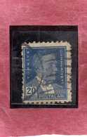 TURCHIA TURKÍA TURKEY 1931 1942 Mustafa Kemal Pasha (Kemal Ataturk) 20k USATO USED OBLITERE' - Usati