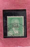 TURCHIA TURKÍA TURKEY 1931 1942 Mustafa Kemal Pasha (Kemal Ataturk) 30k USATO USED OBLITERE' - Used Stamps