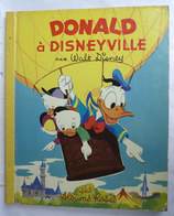 MINI ALBUM HACHETTE DONALD A DISNEYVILLE - WALT DISNEY - ALBUMS ROSES - HACHETTE 1956  Enfantina - Hachette