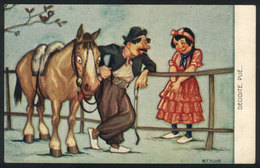 15 ARTIST SIGNED POSTCARDS: Gaucho In Love, Used, VF Quality - Sonstige & Ohne Zuordnung