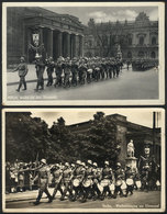 25 GERMANY: BERLIN: 2 Postcards With Views Of The Change Of Guard At Ehrenmal, Soldiers, - Autres & Non Classés