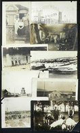 26 GERMANY: Lot Of 9 Real Photo PCs, Views Of Sailors Of The German Ship SMS LUCHS (Worl - Autres & Non Classés