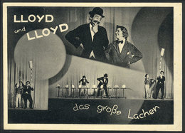 37 GERMANY: Lloyd Und Lloyd - Das Große Lachen", Advertising PC, Ed. Schmid & Gebr, Used - Autres & Non Classés