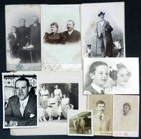 59 GERMANY: Lot Of 134 Old Photographs Of A Family Name HEINK, Who Emigrated From German - 1801-1900