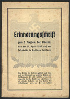 65 GERMANY: German Federation Of Physical Education In Argentina, Book With Report Of Me - 1801-1900