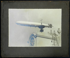 69 GERMANY: Original Photograph Of Airship Graf Zeppelin Flying Over Buenos Aires In 193 - 1801-1900