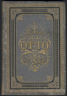 71 GERMANY: KINKEL, Gottfried: Otto Der Schuß (1880, Stuttgart). Hardbound, 95 Pp., VF Q - Livres Anciens