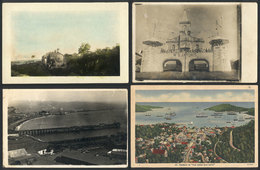 73 AMERICA: AMERICAN COUNTRIES: 11 Old Cards With Good Views, Most Real Photo PCs, Some - Sonstige & Ohne Zuordnung