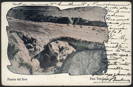 83 ARGENTINA: MENDOZA: Incan Bridge, Paso Uspallata, Circa 1905, Rare! - Argentinien