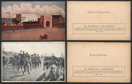 112 ARGENTINA: 19 Patriotic Postcards Commemorating The Centenary Of The May Revolution, - Argentinië