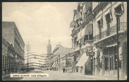 161 ARGENTINA: BAHIA BLANCA: O'Higgins Street, La Fama Bar, Sent To Germany In 1920, VF Q - Argentine