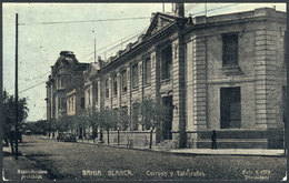 168 ARGENTINA: BAHIA BLANCA: Central Post Office, Foto.Kohlmann, VF Quality! - Argentine