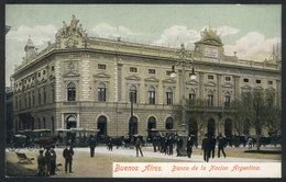 184 ARGENTINA: BUENOS AIRES: Banco De La Nación Argentina Bank, Carriages, Unused And VF - Argentina