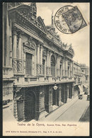 189 ARGENTINA: BUENOS AIRES: Opera Theater, Ed. Rosauer, Used In 1904, VF Quality - Argentina