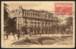 201 ARGENTINA: BUENOS AIRES: Banco De La Nación Argentina Bank, Sent To Italy In 1931, VF - Argentinien