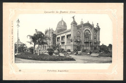 220 ARGENTINA: BUENOS AIRES: Argentina Pavilion, Ed. Weiss, Unused And VF - Argentinien