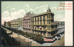 228 ARGENTINA: BUENOS AIRES: Mayo Avenue Between Piedras And Bolivar Street, Unused And V - Argentina