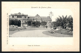 234 ARGENTINA: BUENOS AIRES: Government House, Ed. Weiss, Unused And VF - Argentine