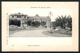 234 ARGENTINA: BUENOS AIRES: Government House, Ed. Weiss, Unused And VF - Argentinien