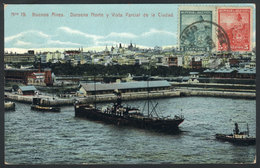 236 ARGENTINA: BUENOS AIRES: North Docks, Partial View Of The City, Ed. Fumagalli, Sent T - Argentinien