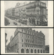 260 ARGENTINA: BUENOS AIRES: 2 Postcards With Very Narrow Format (7 X 13.6 Cm), Printed I - Argentina