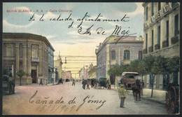 267 ARGENTINA: BAHÍA BLANCA: Chiclana Street, Ed. Z.Fumagalli, Used In 1909, VF Quality! - Argentina