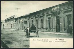 268 ARGENTINA: CORONEL PRINGLES (Buenos Aires): San Martín Street, Bazar, Circa 1905, Unu - Argentina