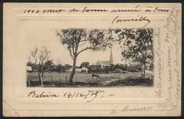 274 ARGENTINA: SAN ISIDRO: General View, Field And Church, Ed. A.Cantiello, Used In 1907, - Argentine